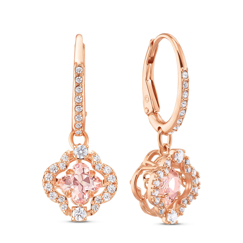 Swarovski Sparkling damen Ohrknöpfe Roségold 5516477-zoom-