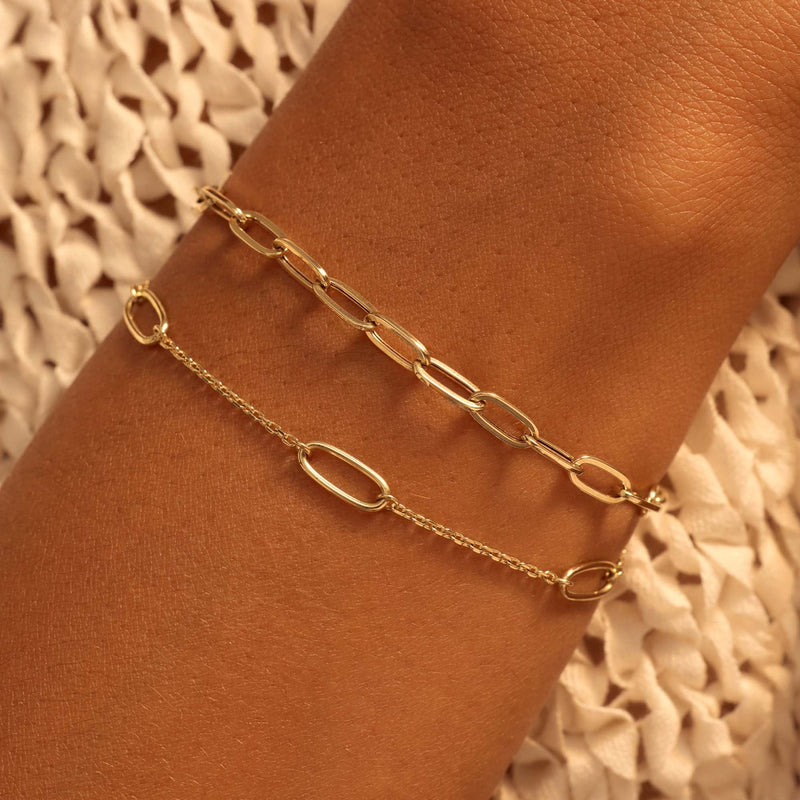 Beloro Jewels Della Spiga Elisa 375er Goldarmband BO320040-zoom-