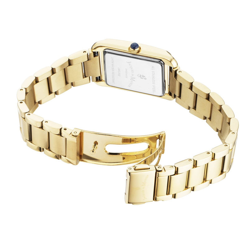 Jacques du Manoir Emily III Goldfarbene Damenarmbanduhr JWL05802-zoom-