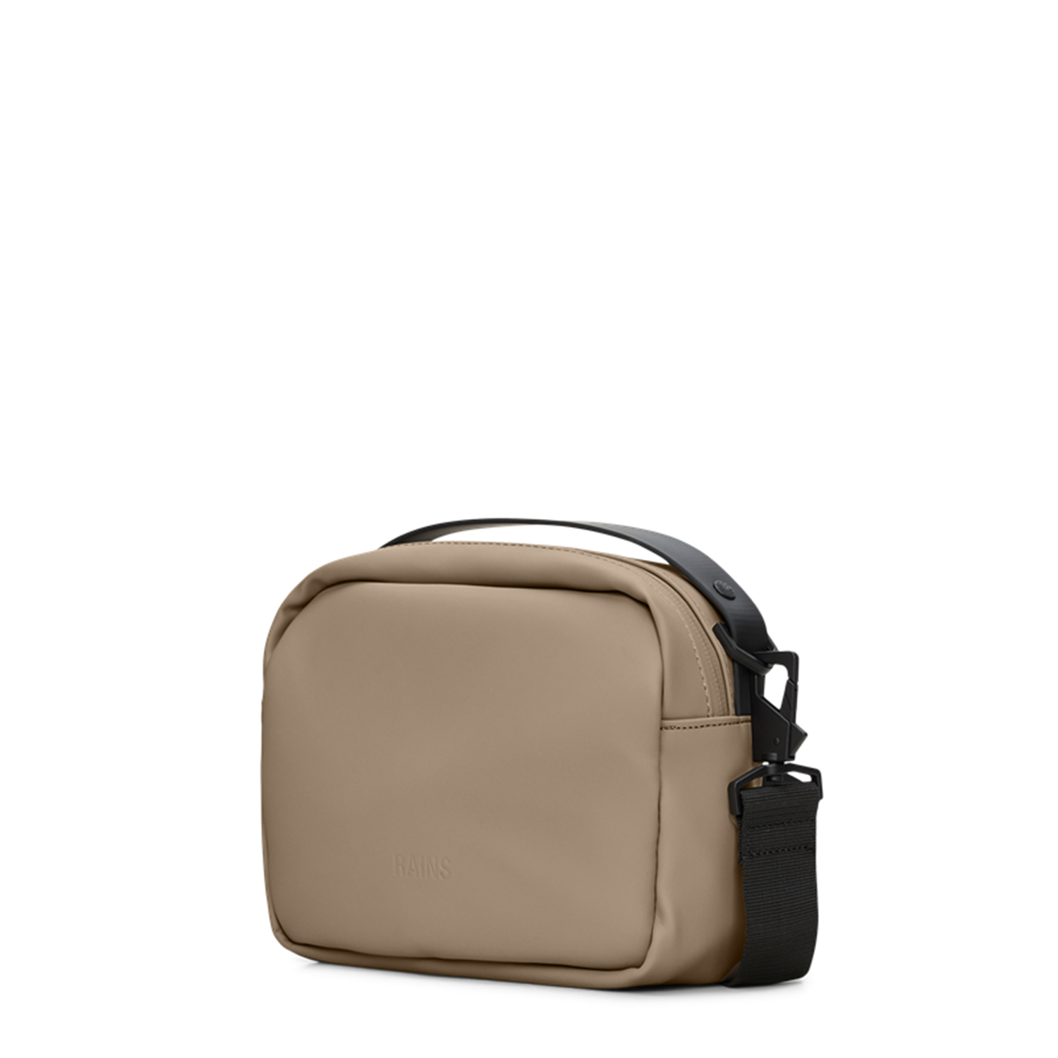Rains Beige Box Bag R14100-133
