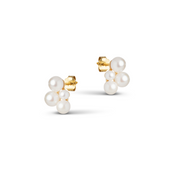 ENAMEL Copenhagen Mae Gold Plated Recycled 925 Sterling Silver Ear Studs E354G-PE