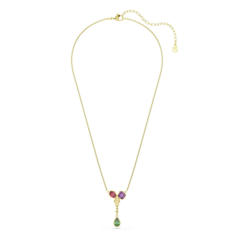 Swarovski Imber Organic Goldfarbene Mehrfarbige Halskette 5753261-zoom-