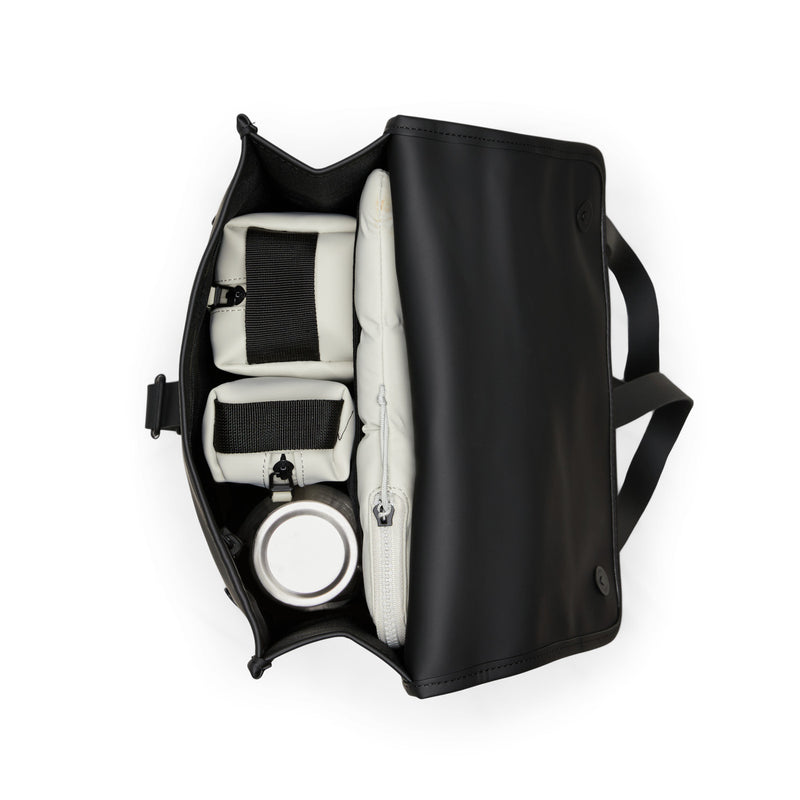 Rains Mini damen Rucksack Schwarz R13020-01-zoom-