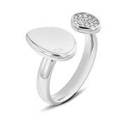 Calvin Klein Silberfarbene Ring CJ35000319-52