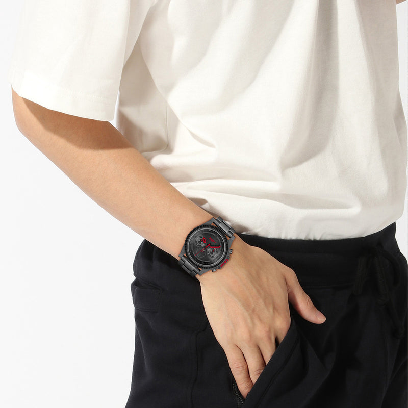 Hugo Boss HUGO #BRAVE Zwart Heren Horloge 2002-HU1530348-zoom-