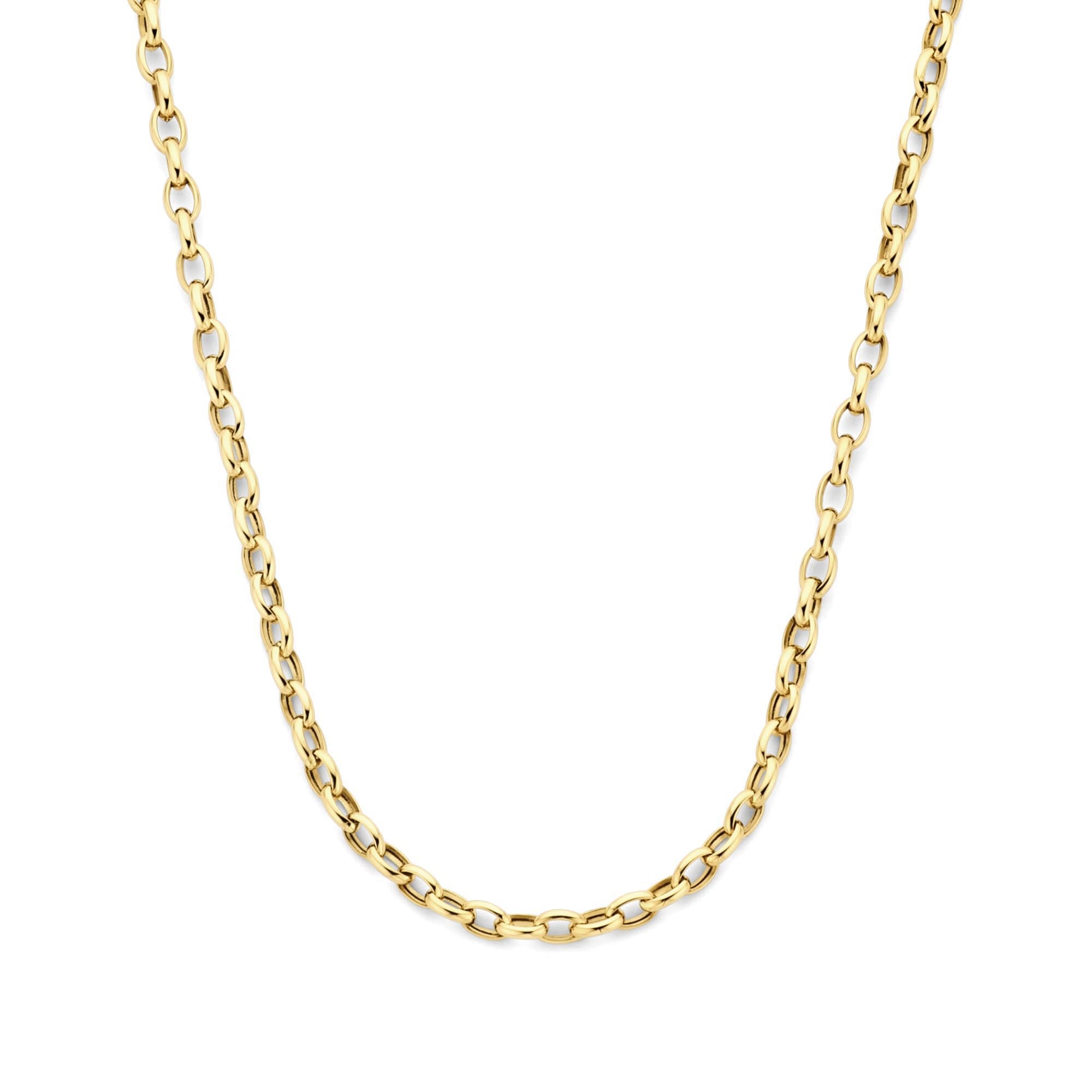 Isabel Bernard Aidee Camille 14 Carat Golden Schakel Necklace IB340159