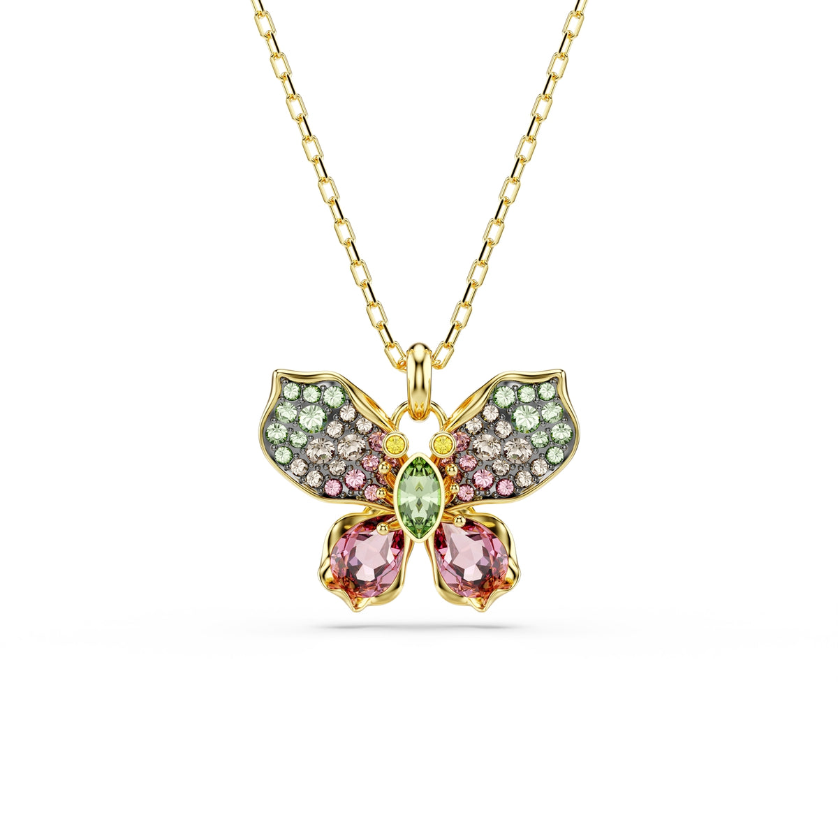 Swarovski Idylli Multi Coloured Butterfly Necklace 5709950