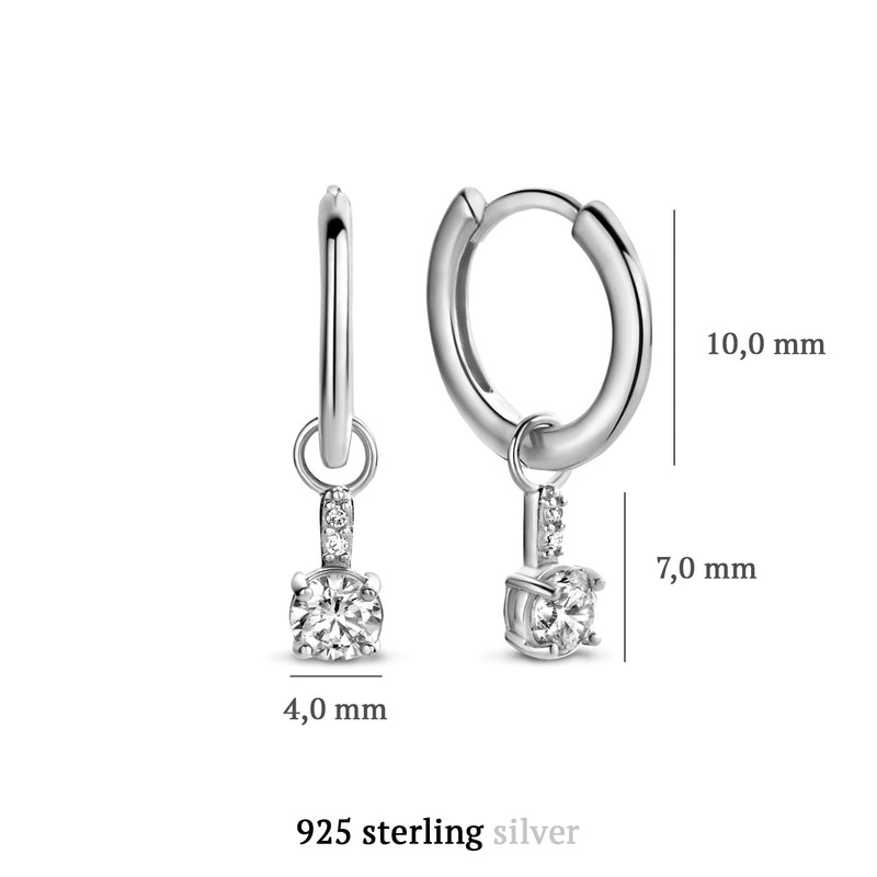 Parte Di Me Ponte Vecchio Sofia 925 sterling zilveren creolen PDM36016-zoom-