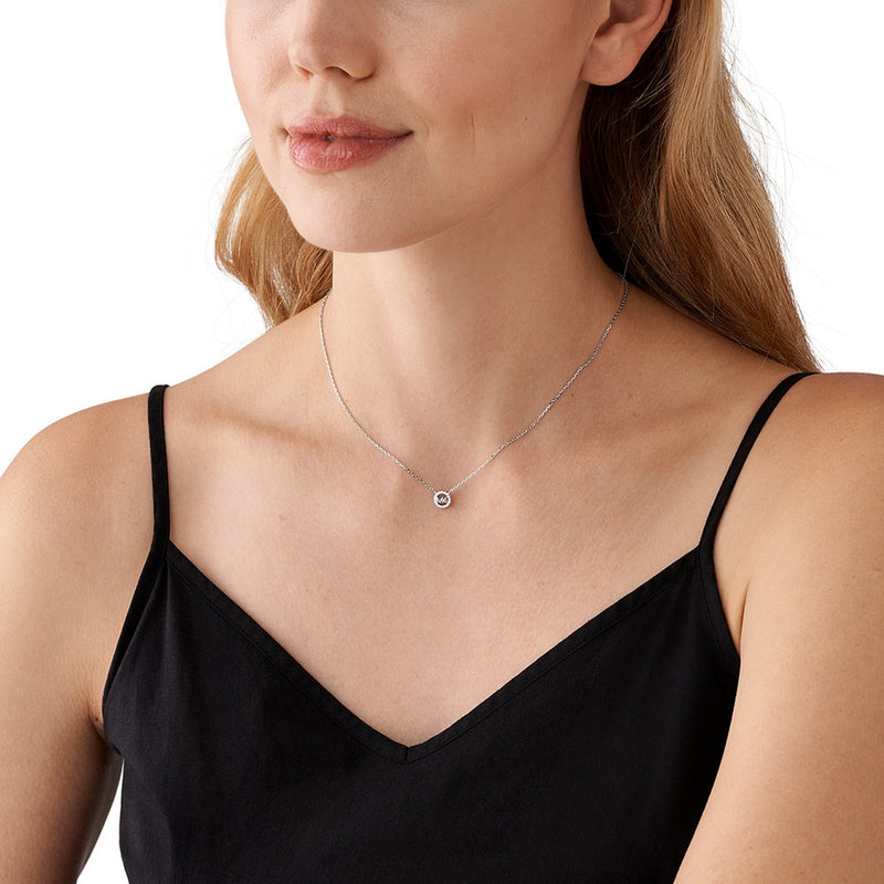 Michael Kors Kors Silberfarbene Kette MKC1726CZ040-zoom-