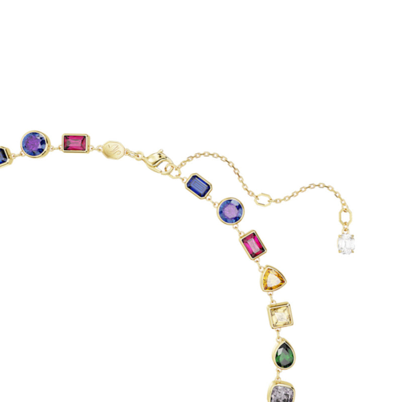 Swarovski Stilla Goldfarbene Kette 5662915 (Länge: 38.00 - 45.00 CM)-zoom-