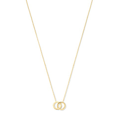 Isabel Bernard 14 Carat Golden Le Marais Zoé Necklace IB340131 (Length: 40.00-44.00 cm)