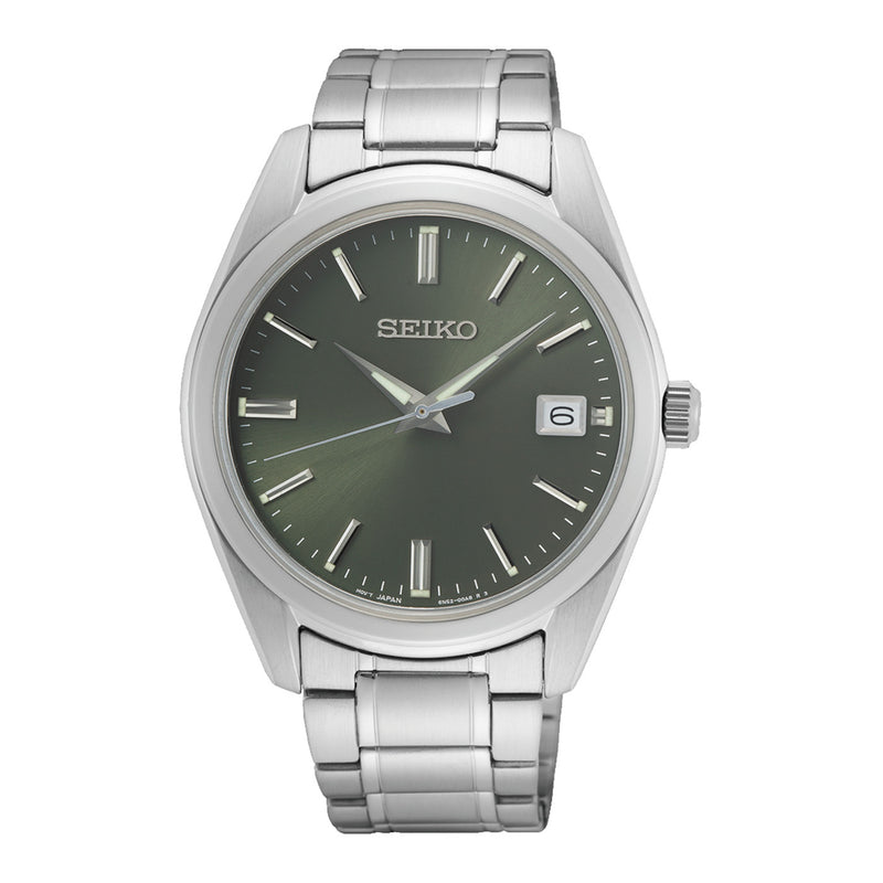 Seiko herren Uhr Silber SUR527P1-zoom-