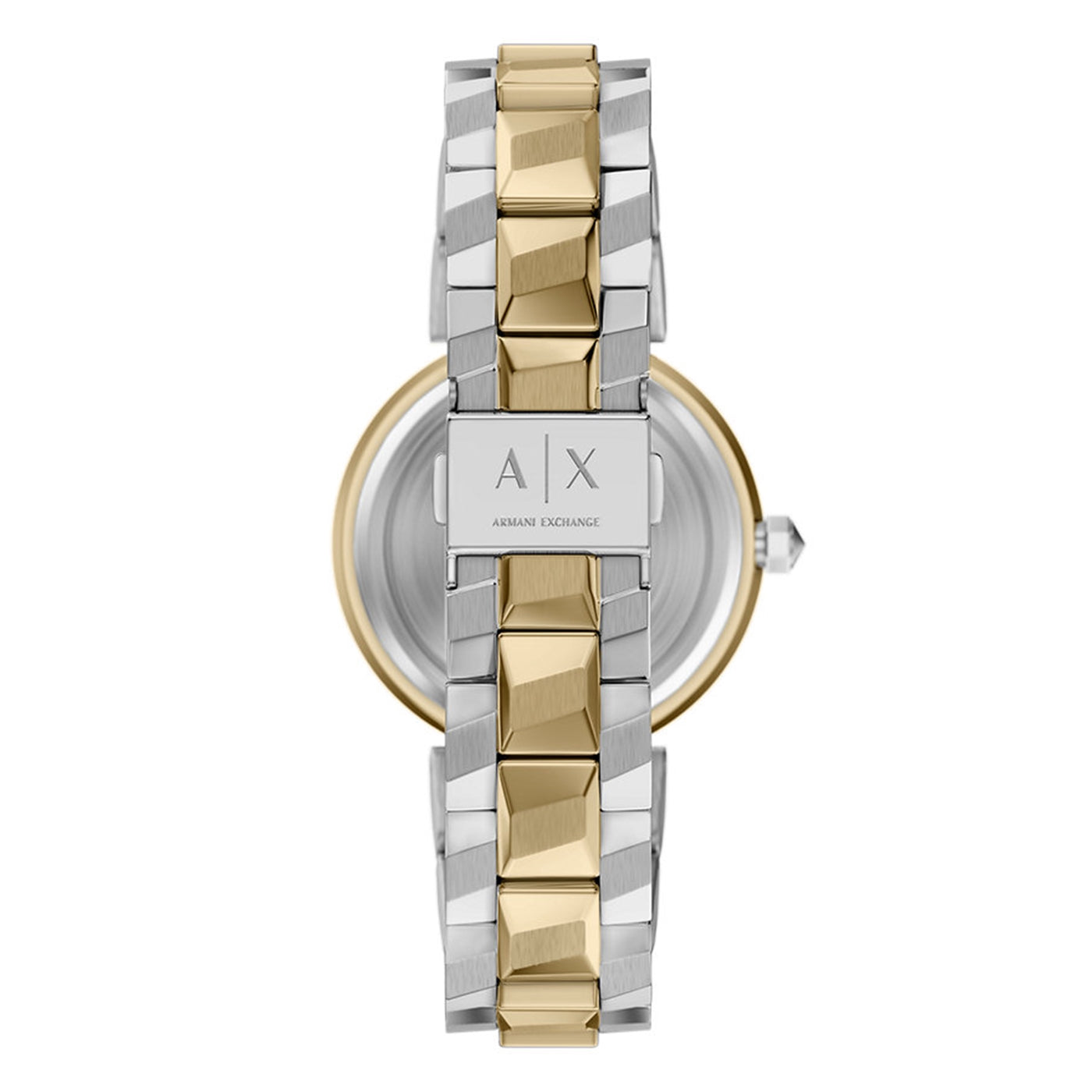 Armani Exchange Audora Round Silver Dial Watch AX4406