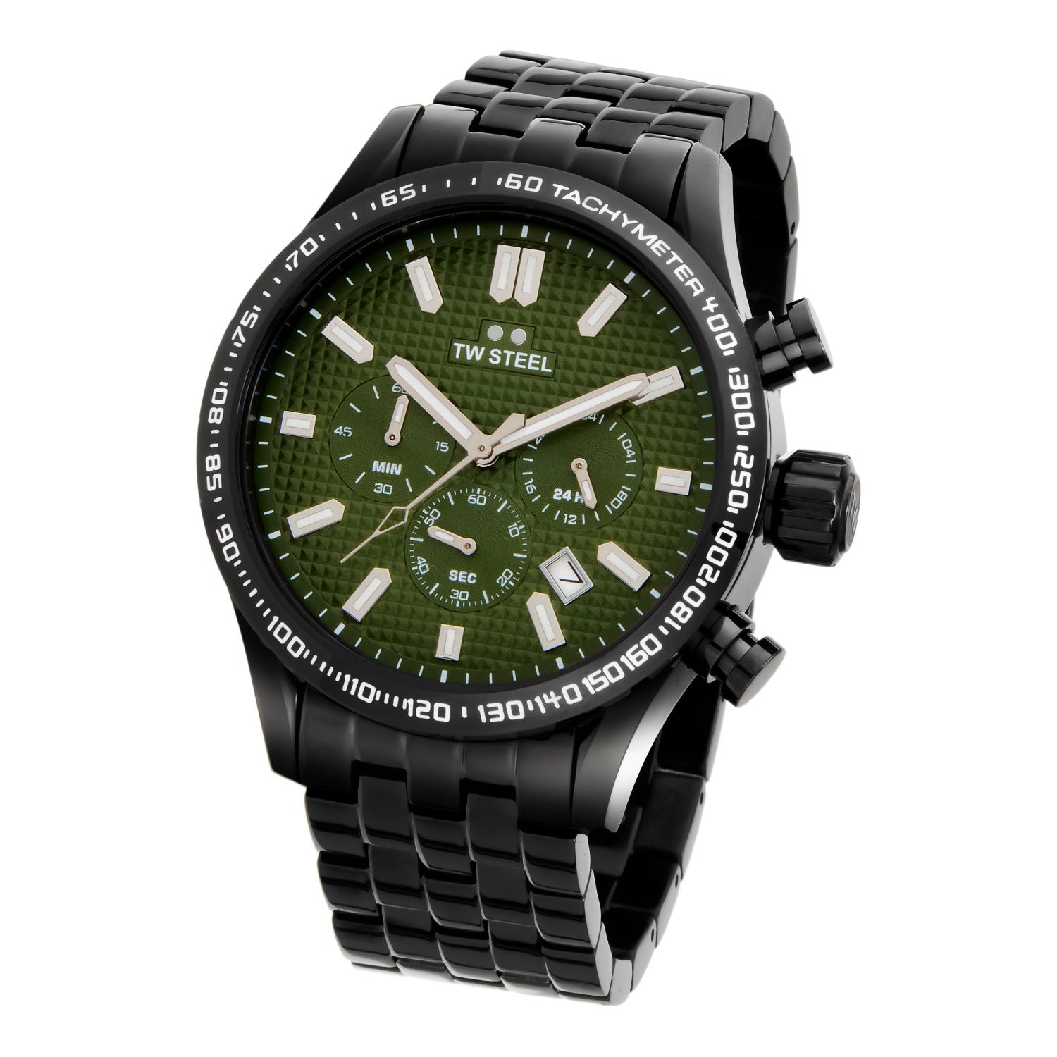 TW Steel Volante Groen Heren Horloge 2002-TWVB3