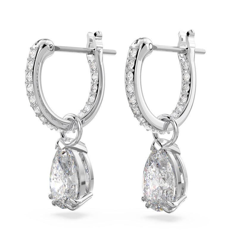 Swarovski damen Ohrknöpfe Silber 5636716-zoom-