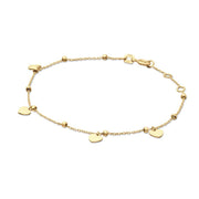Jackie Gold Cuore 14 Karat Gold Bracelet JKB24.471