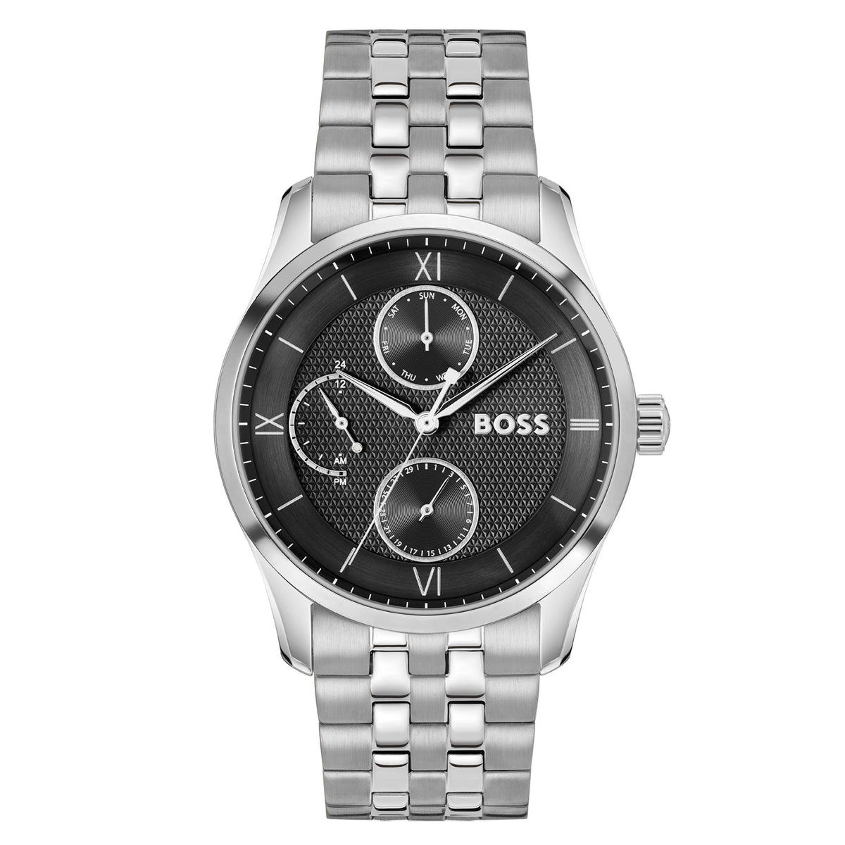 Hugo Boss Principle Master Silver Men's Watch HB1514274