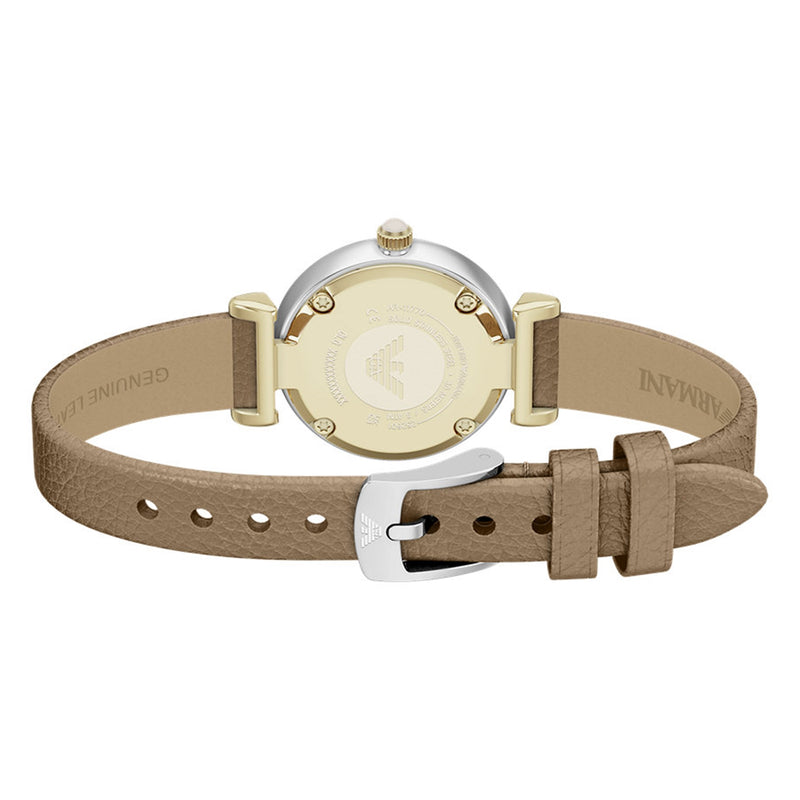 Emporio Armani Round Gold Dial Watch AR11770-zoom-