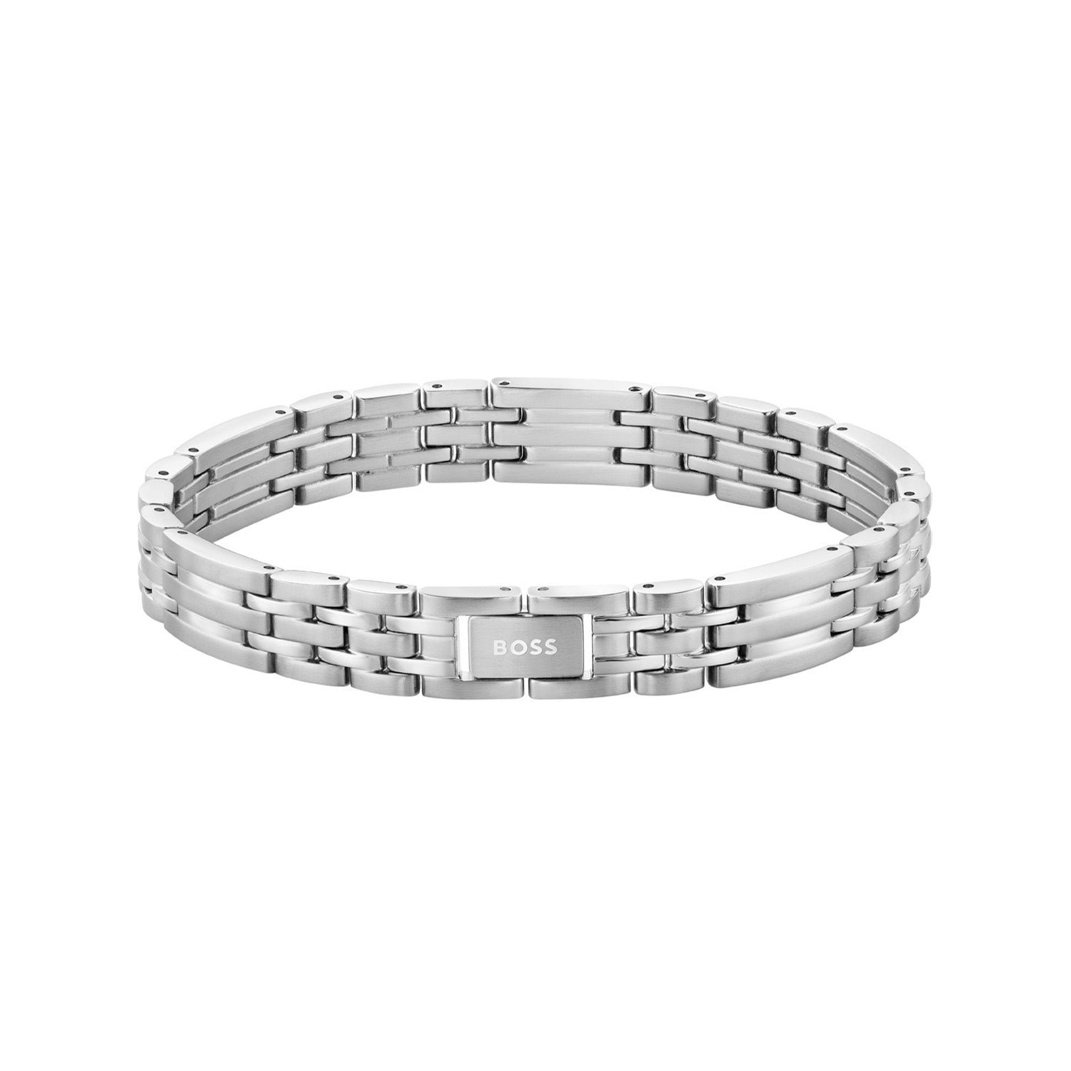 Hugo Boss Stainless Steel Silver Men's Chain bracelet HBJ1580812