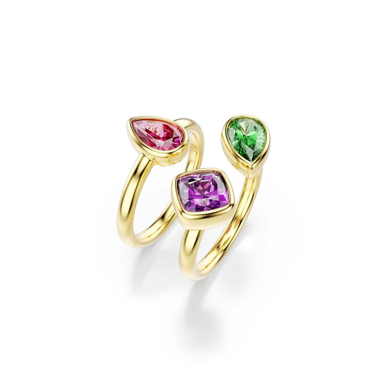 Swarovski Imber Organic Goldfarbener Stapelring 5753277-zoom-