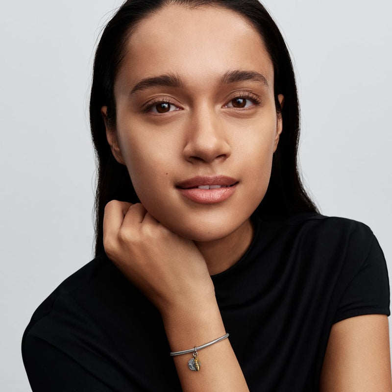 Pandora Moments Vergoldeter Fußballschuh Doppelter Charm-Anhänger 764712C00-zoom-