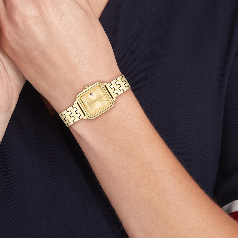 Tommy Hilfiger Goldene Damenuhr TH1782832-zoom-