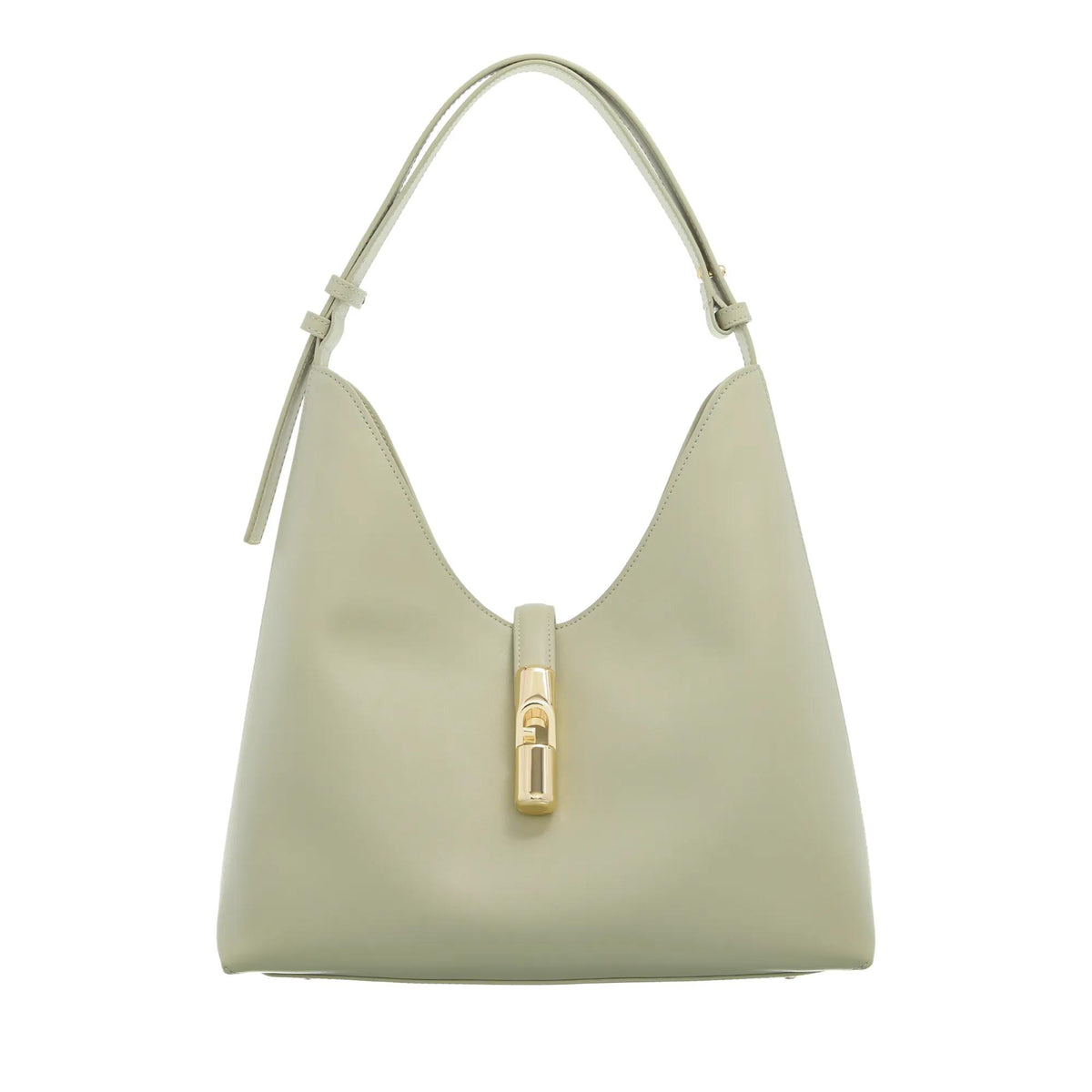 Furla Goccia Green Leather Hobo bag 2001-A0630145