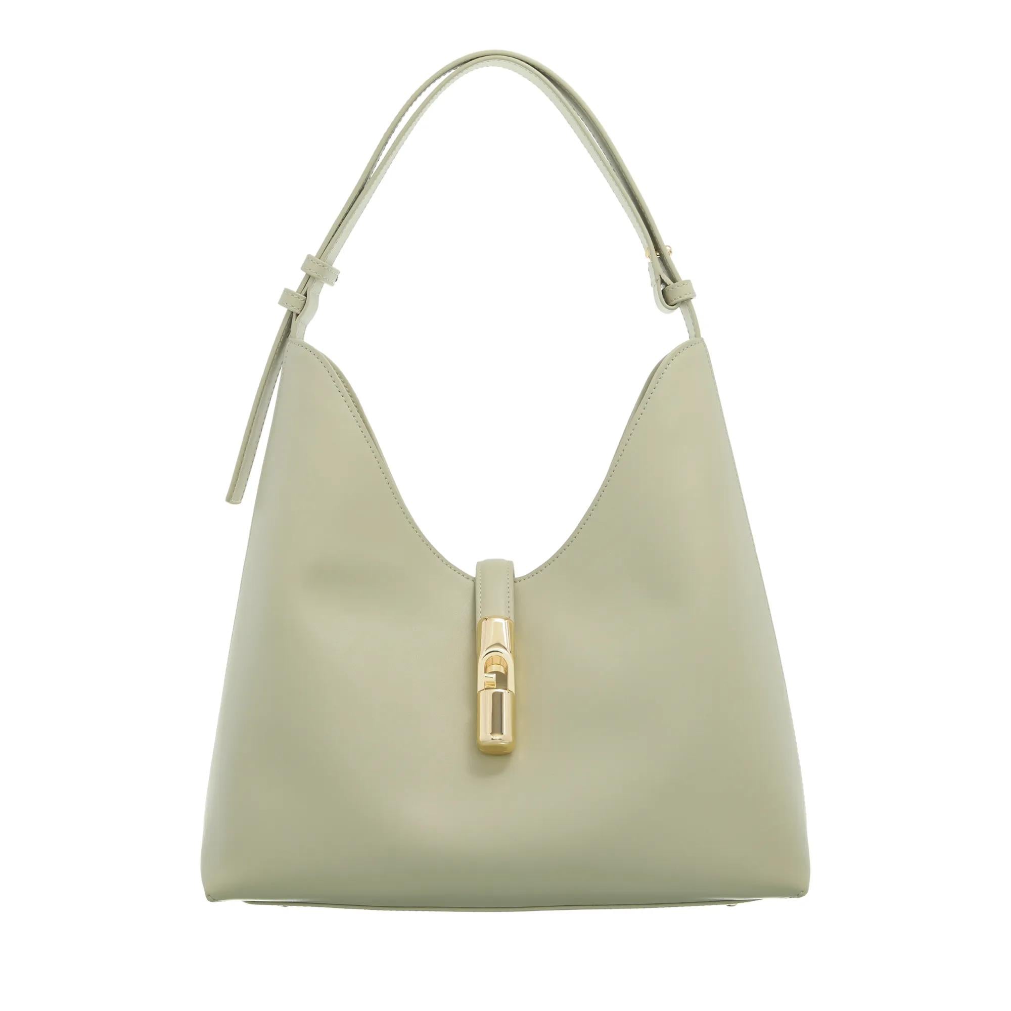 Furla Goccia Green Leather Hobo bag 2001-A0630145