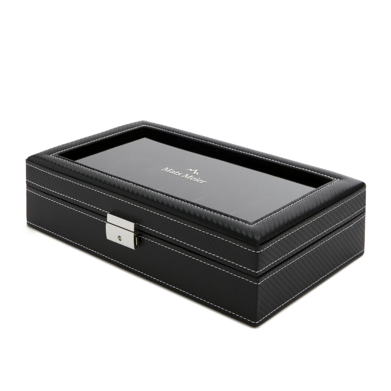 Mats Meier Mont Fort herren Uhrenbox Schwarz MM-Watchbox-1909-zoom-