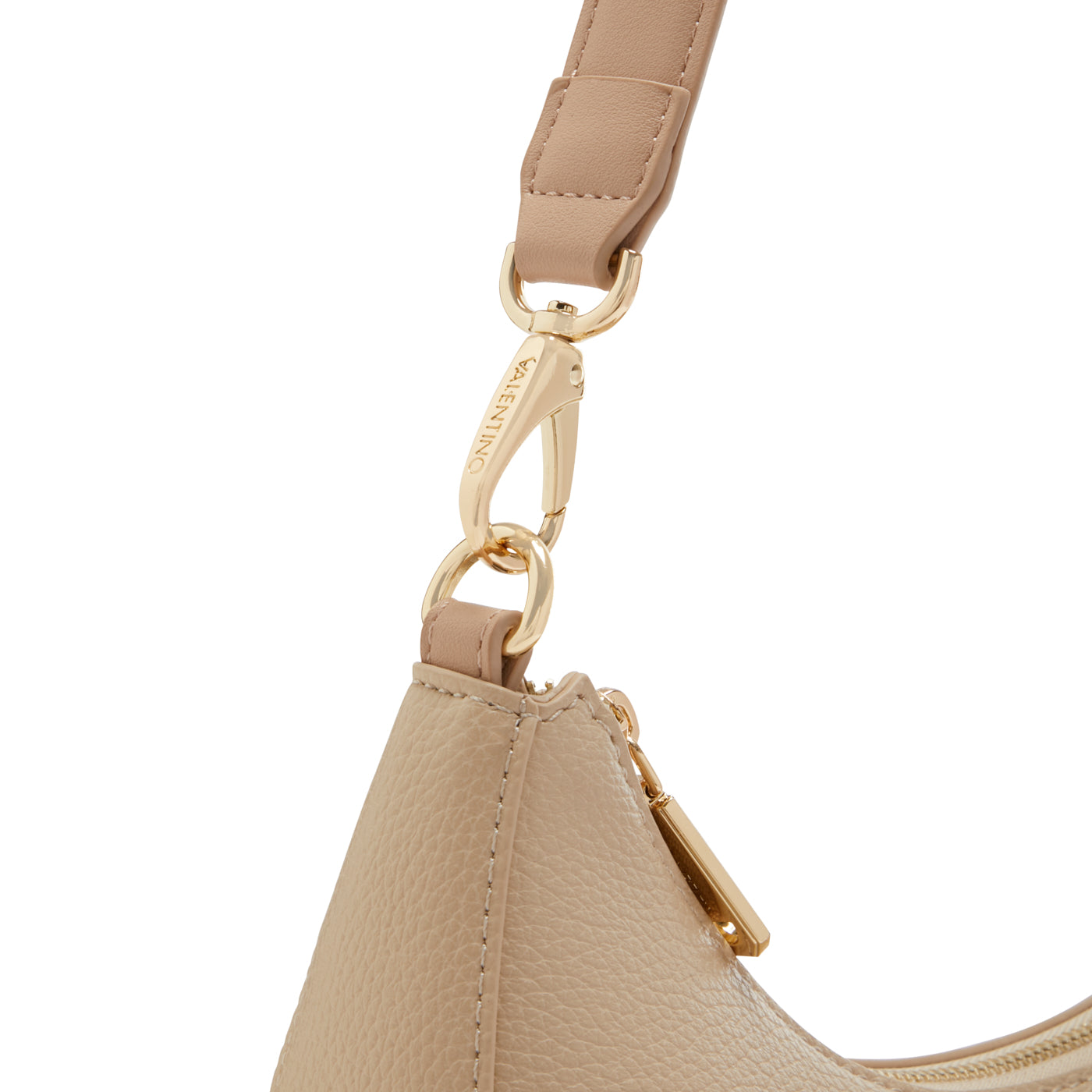 Valentino Bags Alexia Taupe Handbag VBS5A808ECRU