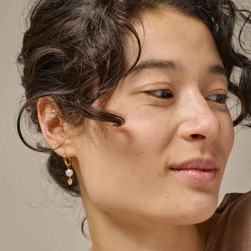 ENAMEL Copenhagen Orecchini Placcatura in oro 18 carati E372G-PL-zoom-