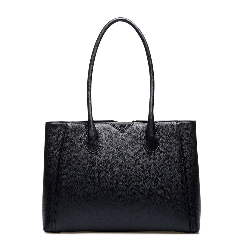 Isabel Bernard Honoré Cloe Schwarze Handtasche IB25001-zoom-