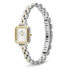 Daniel Wellington Quadro Mini Arch 3-Link Bicolor Women's Watch DW00100925