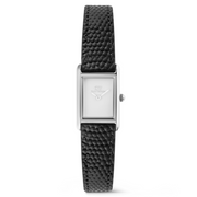 Daniel Wellington Bound Mini Black Lizard Silber Damen Uhr DW00100901