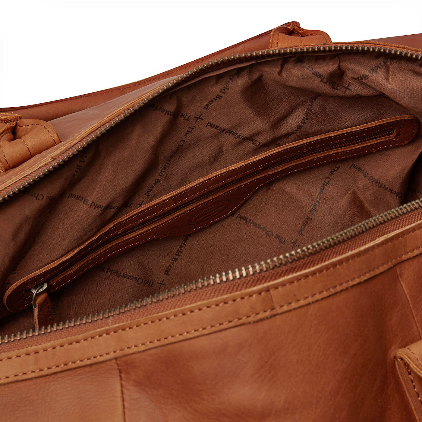 The Chesterfield Brand Portsmouth Cognac Travel Bag C20.001731