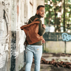 The Chesterfield Brand Cognac Backpack C58.030931