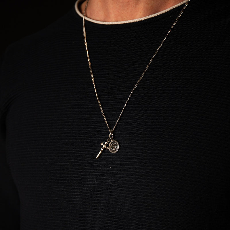 GUESS herren Kette Silber JUMN04023JWSTBKT-U-zoom-