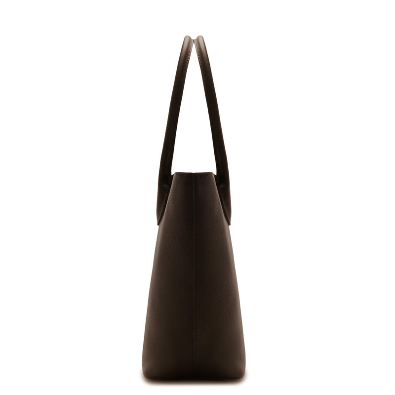 Isabel Bernard Honoré Lysanne Brauner Shopper aus Kalbsleder IB25089-zoom-