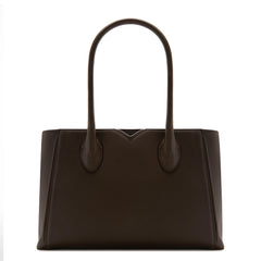 Isabel Bernard Honoré Cloe Midi brown calfskin leather handbag IB25082-031