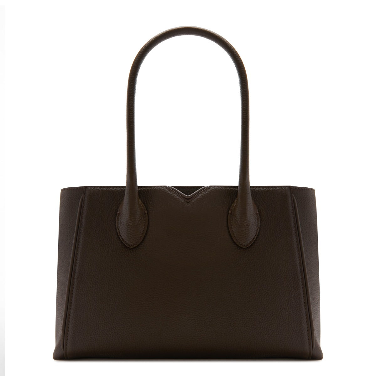 Isabel Bernard Honoré Cloe Midi brown calfskin leather handbag IB25082-031