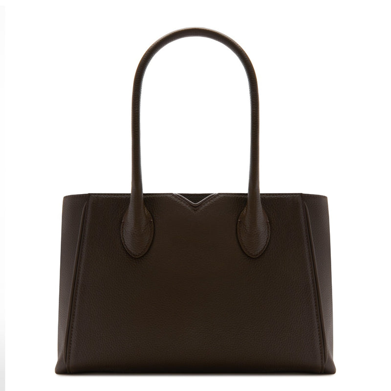 Isabel Bernard Honoré Cloe Midi Braune Kalbsleder Handtasche IB25082-031-zoom-