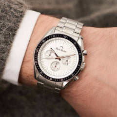 Mats Meier Arosa Racing Chronograph Men'sWatch Silver-coloured MM50018