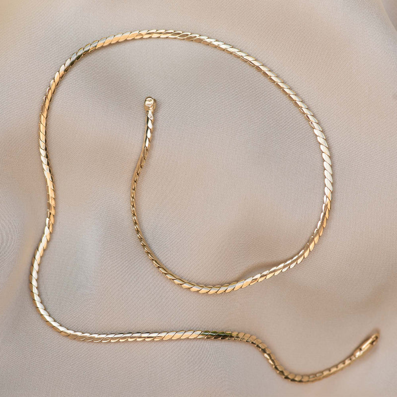 Isabel Bernard Aidee damen Kette 585 Gold IB340081-zoom-