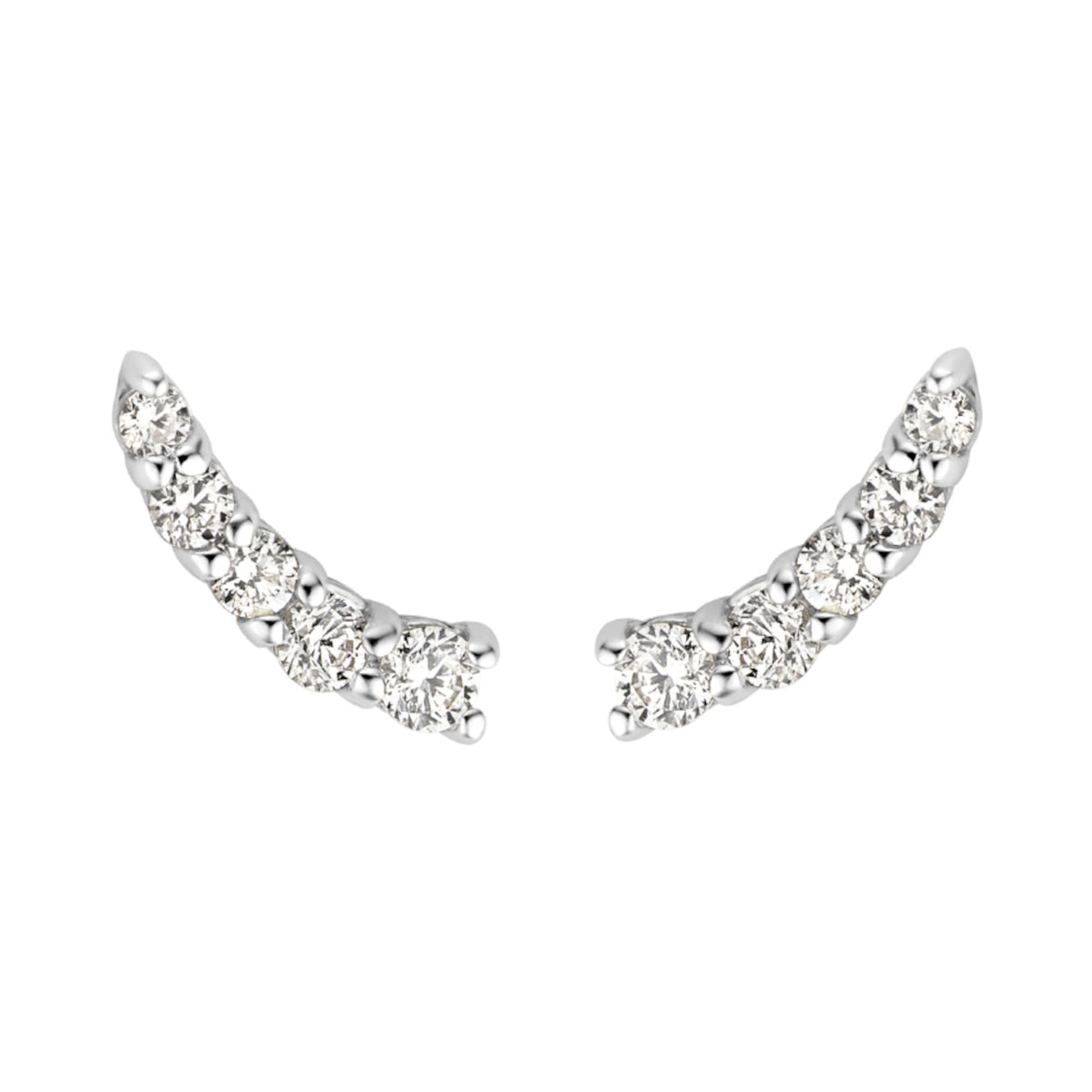 Blush 14 karat white gold Earrings 7319WZI