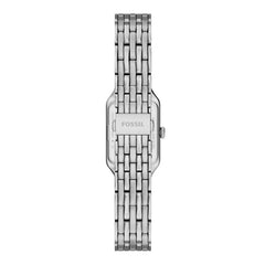 Fossil Raquel Rectangular White Dial Watch ES5469