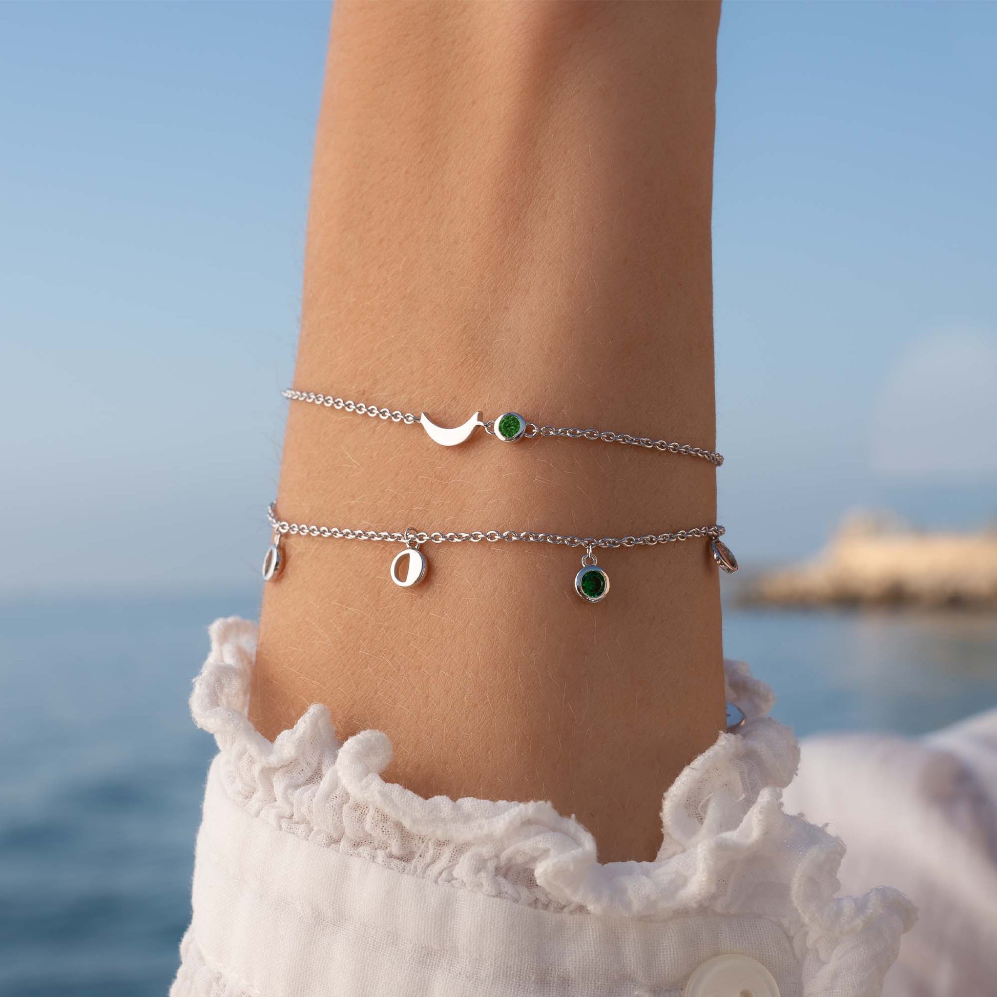 Violet Hamden Luna 925 Sterling Silver Bracelet VH320030