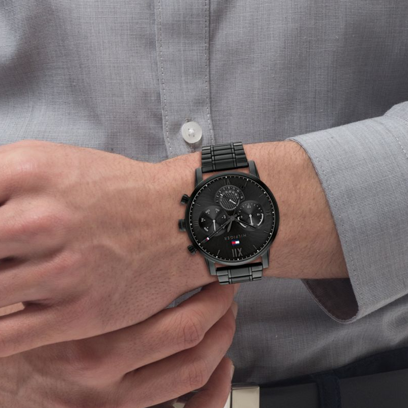 Tommy Hilfiger herren Uhr Schwarz TH1791879-zoom-