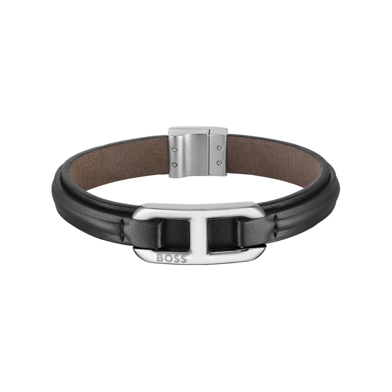 Hugo Boss BOSS Black Leather Bracelet HBJ1580783M