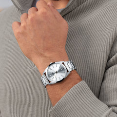 Olympic Marcel Zilverkleurig Heren Horloge 2002-OL89HSS081