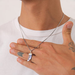 Kuzzoí 925 Sterling Silver Necklace 2004-BF-0008202-001